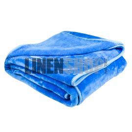 Βελουτέ κουβέρτα μονή Sunny / Light Blue