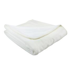 Βελουτέ κουβέρτα μονή  # White